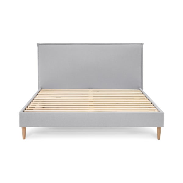 Siva zakonska postelja Bobochic Paris Sary Light, 180 x 200 cm-image-3