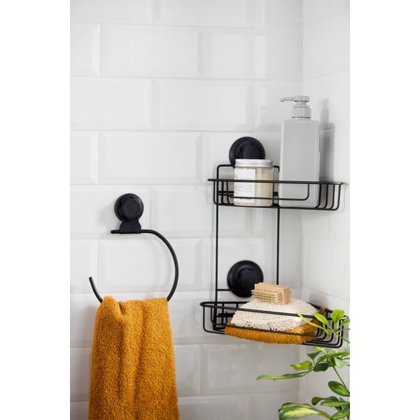 Držalo za brisače Compactor Bestlock Black Belt And Towel Support-image-3