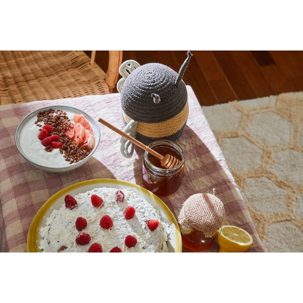 Tekstilna otroška škatla za shranjevanje ø 15x15 cm Baby Bee – Lorena Canals-image-4