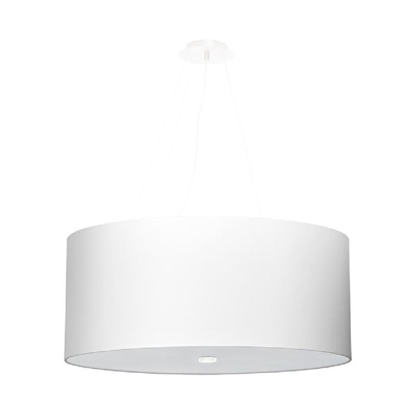 Bela viseča svetilka s steklenim senčnikom ø 60 cm Volta - Nice Lamps