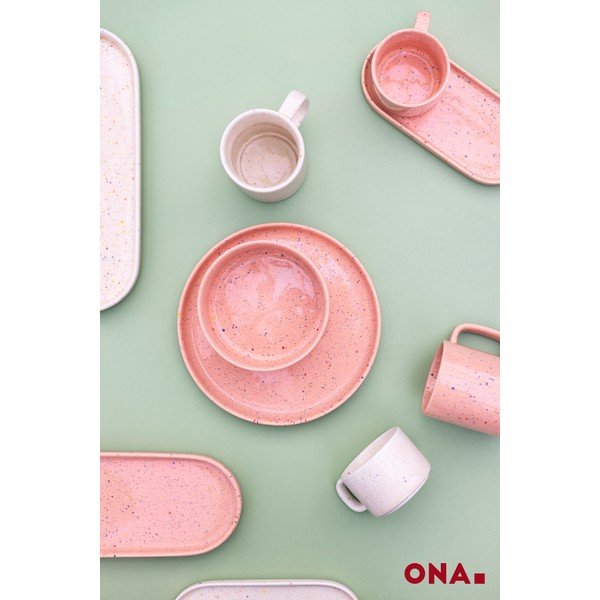 Bež servirni porcelanast krožnik Fika – ONA-image-4