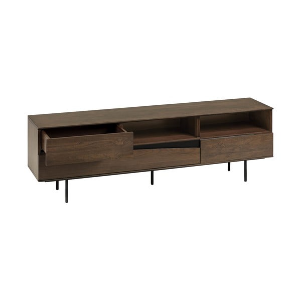 TV omarica iz orehovega lesa Kave Home Cutt-image-4