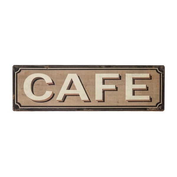 Kovinski znak Antic Line Cafe