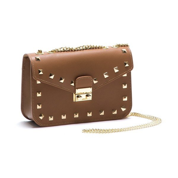 Usnjena torbica Anna Luchini 3044 Cognac-image-1