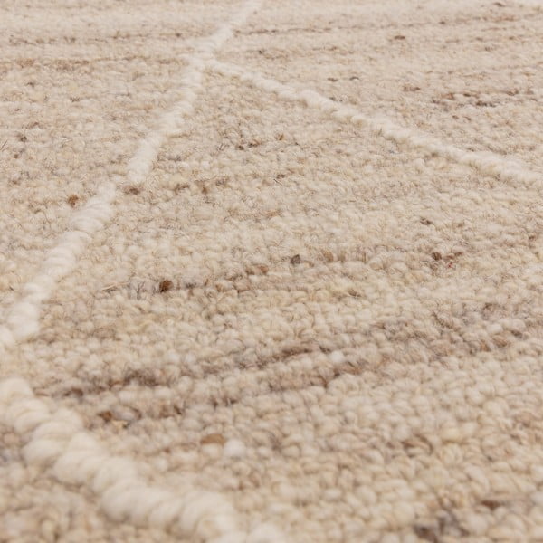 Volnena preproga v naravni barvi 160x230 cm Noah – Asiatic Carpets-image-2