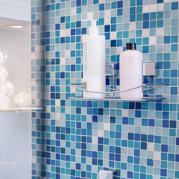 Samolepljivo stojalo za toaletne potrebščine Compactor Shower-image-1