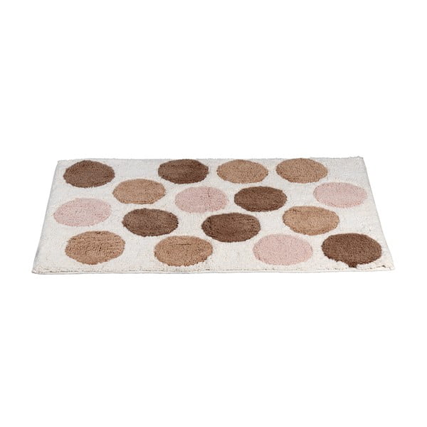 Rjava/bež kopalniška preproga iz organskega bombaža 60x90 cm Tibet – Wenko-image-1