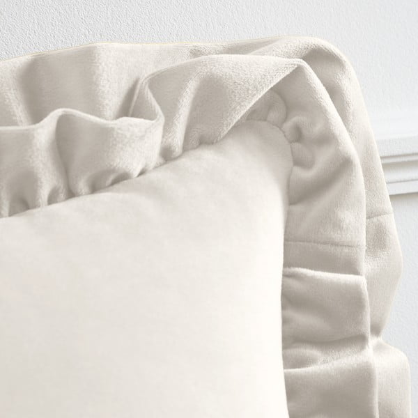 Žametna okrasna blazina 43x43 cm Velvet Double Frill – Catherine Lansfield-image-2