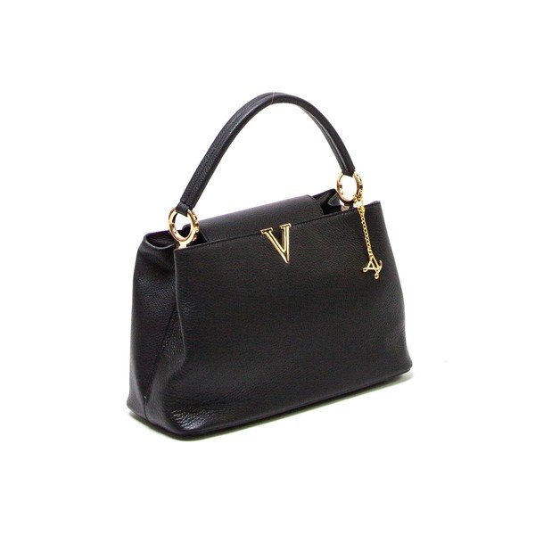 Usnjena torbica Luisa Vannini 1132 Nero-image-3