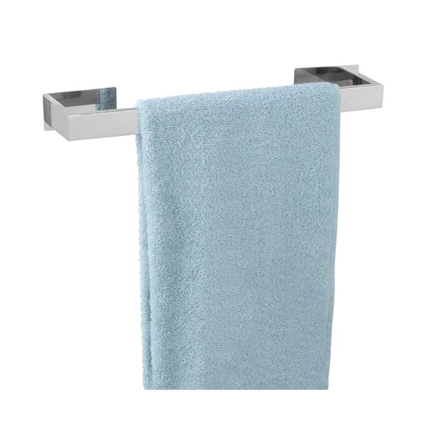 Držalo za brisače iz nerjavečega jekla v sijajno srebrni barvi z namestitvijo brez vrtanja Genova – Wenko-image-4