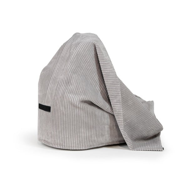 Modra otroška vreča za sedenje iz rebrastega žameta Cocoon 100 – SLOWDOWN-image-4