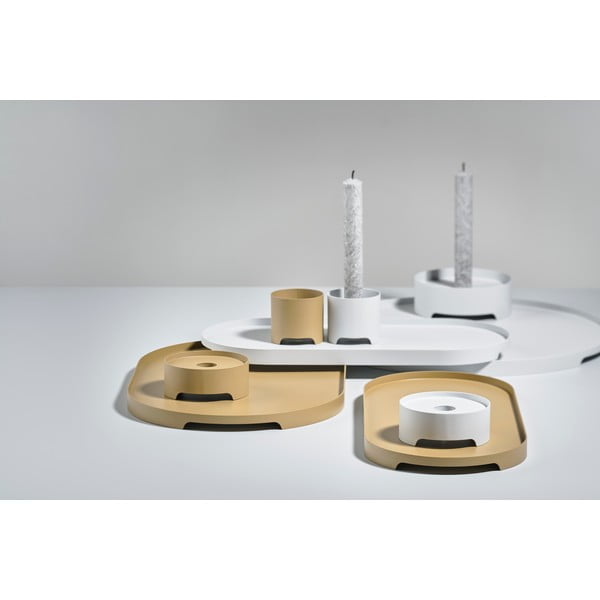 Svetlo siv jeklen pladenj za serviranje Zone Singles-image-3