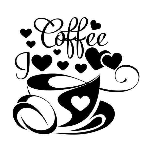 Nalepka Ambiance I Love Coffee-image-2