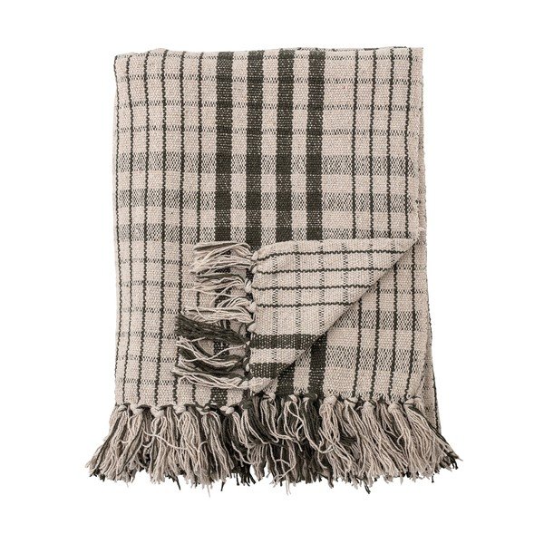 Odeja iz viskoze 130x160 cm Fryd - Bloomingville-image-3