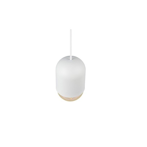Bela kovinska viseča svetilka ø 11 cm Nara – Reality-image-2