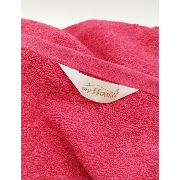 Roza brisača za plažo 100x180 cm Big - My House-image-1