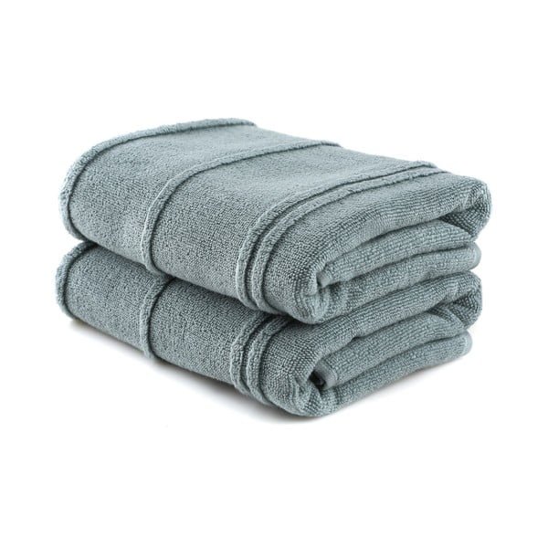 Zelene frotirne brisače v kompletu 2 ks 50x90 cm Arden – Foutastic