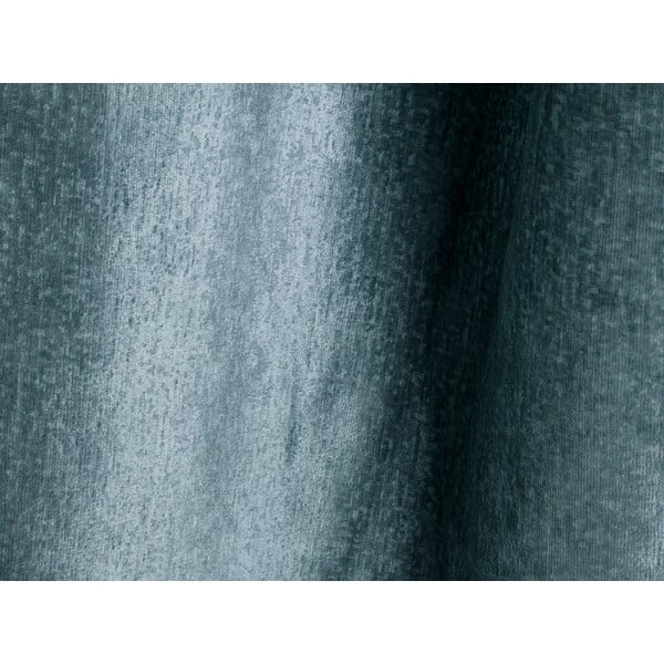 Modra oblazinjena zakonska postelja s prostorom za shranjevanje z letvenim dnom 200x200 cm Lupine – Micadoni Home-image-4