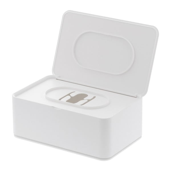 Bela škatla za vlažilne robčke YAMAZAKI Smart-image-2