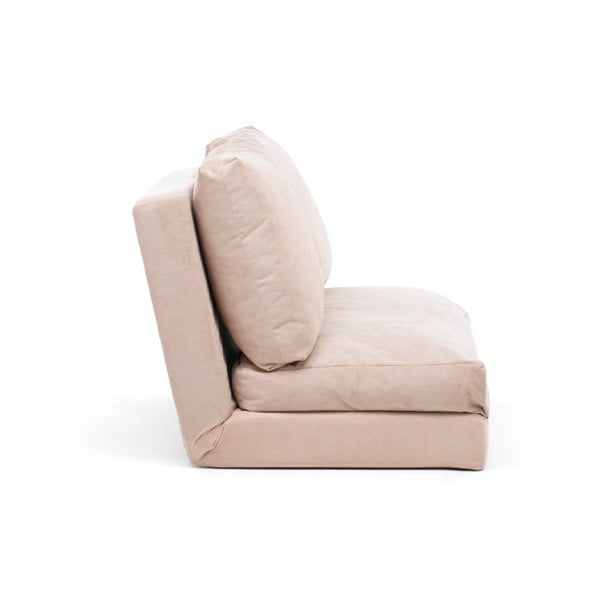 Kremno bela raztegljiva sedežna garnitura 120 cm Taida – Balcab Home-image-1