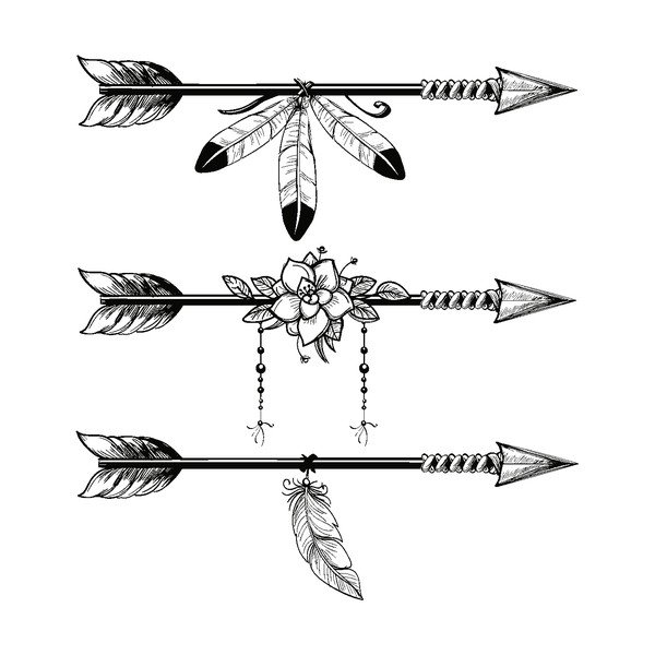 Nalepka Ambiance Boho Arows-image-1