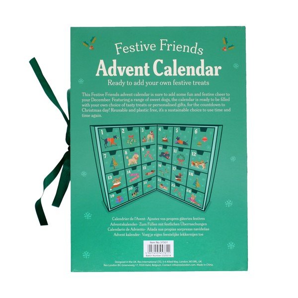 Adventni koledar 37,5 cm Festive Friends – Rex London-image-4