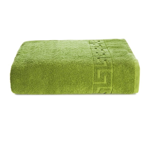 Zelena bombažna kopalna brisača Kate Louise Pauline, 70 x 140 cm