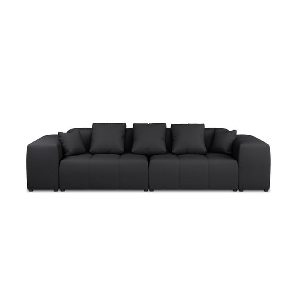 Črni kavč 320 cm Rome - Cosmopolitan Design 