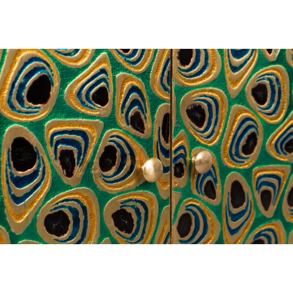 Omarica iz masivnega manga 95x80 cm Meena – Dutchbone-image-3