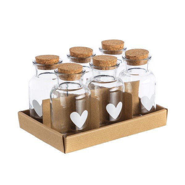 Komplet 6 kozarcev Unimasa Heart, 250 ml-image-1