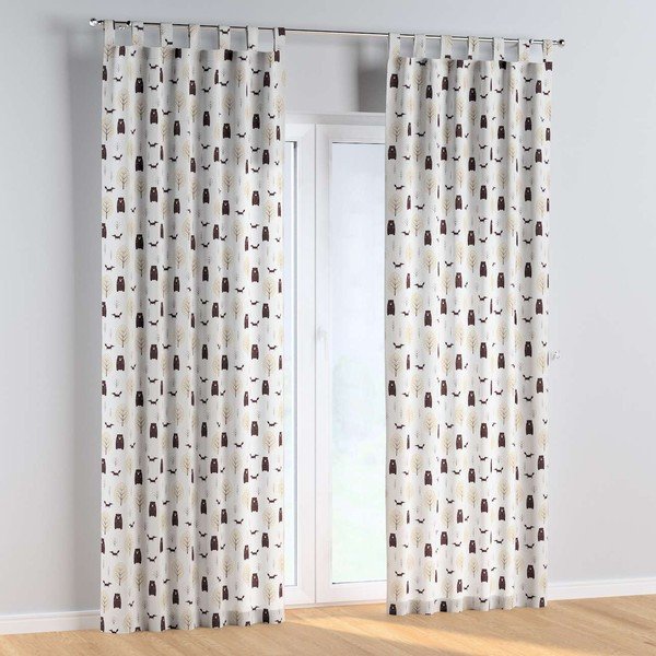 Otroška zavesa 260x130 cm Magic Collection - Yellow Tipi-image-1