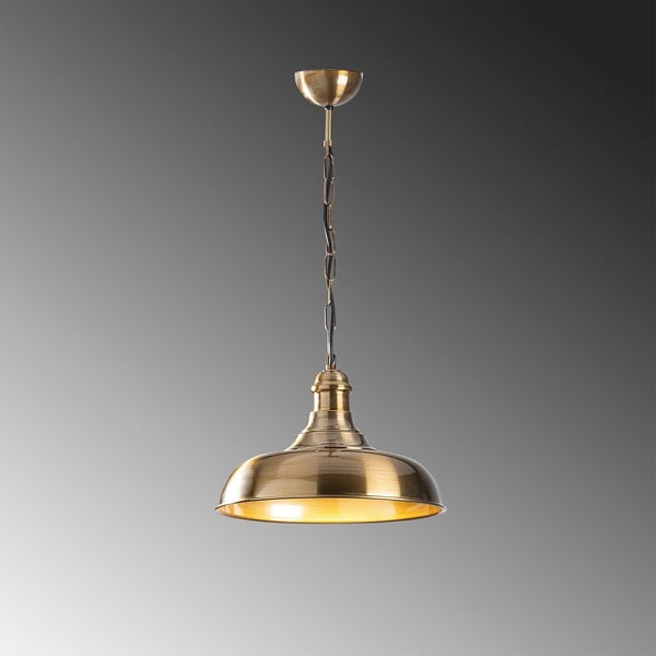 Viseča svetilka v zlati barvi s kovinskim senčilom ø 32 cm Rosea – Opviq lights-image-2