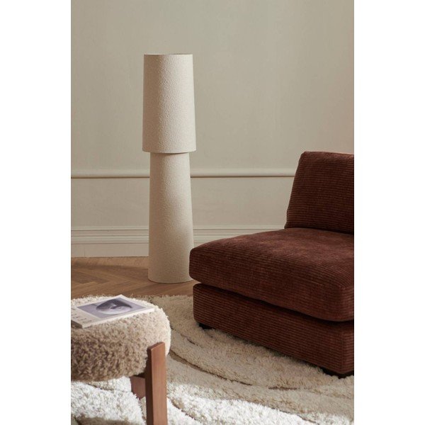 Kremno bela bouclé stoječa svetilka (višina 119 cm) Philo – Ellos Home-image-3