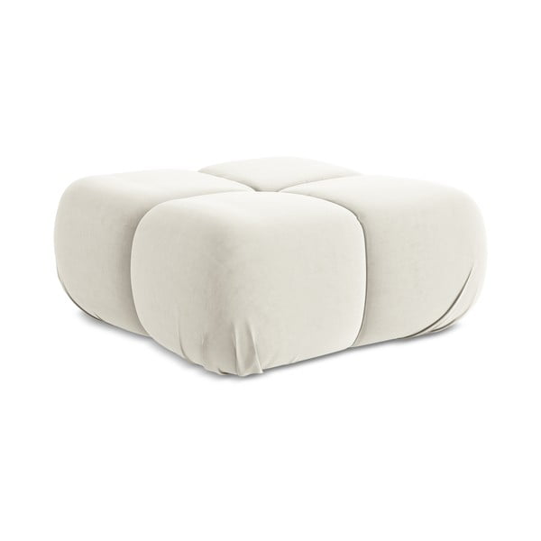 Bel žameten modularni otoman Lokua – Makamii-image-1