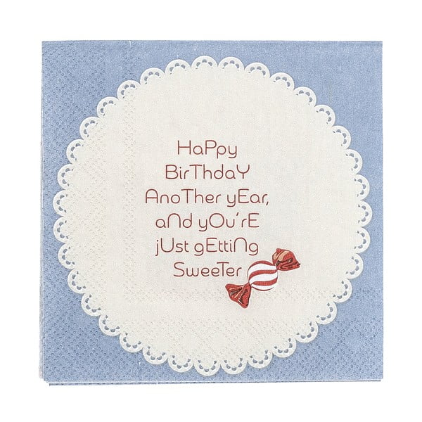 Papirnati prtički v kompletu 20 ks Oscar – Bloomingville Mini-image-2