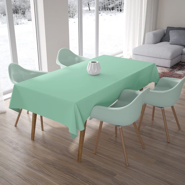 Namizni prt zelene barve, 140 x 180 cm
