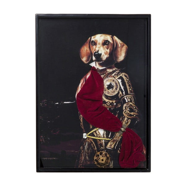 Slika v okvirju Kare Design Sir Dog, 80 x 60 cm
