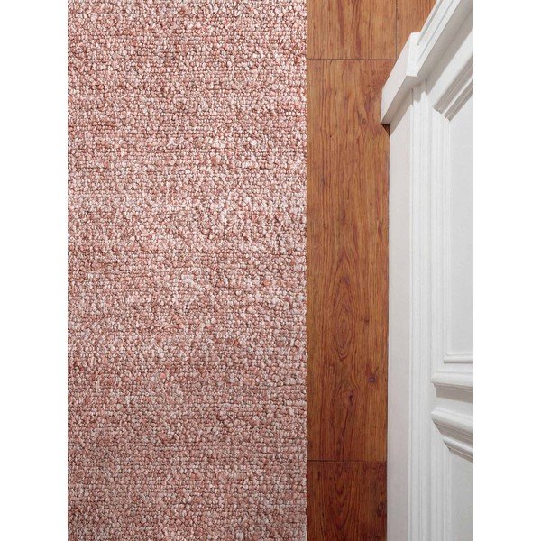 Prašno rožnat ročno tkan bouclé tekač 80x200 cm Notting Hill Portobello – Ted Baker-image-4