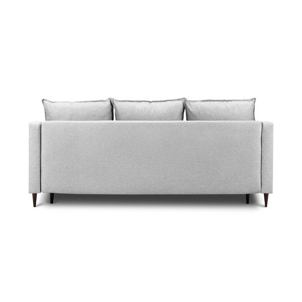 Svetlo siva raztegljiva sedežna garnitura s shranjevanjem Mazzini Sofas Ancolie, 215 cm-image-3