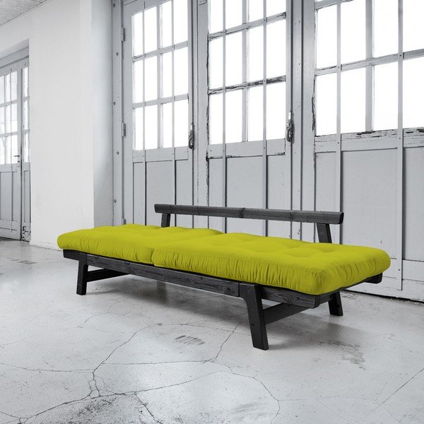 Raztegljiv kavč Karup Step Black/Pistacio-image-2