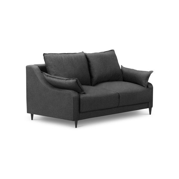 Temno siva zofa Mazzini Sofas Ancolie, 150 cm-image-2