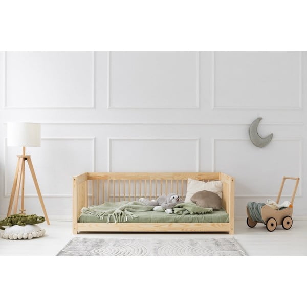 Otroška postelja iz masivnega bora 90x200 cm Mila CWW – Adeko