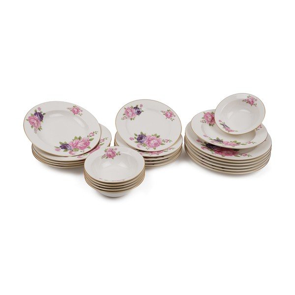 24-delni porcelanast jedilni servis Kutahya Summer-image-2
