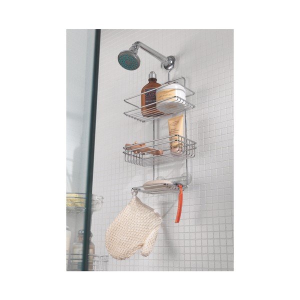 Viseče kovinsko stojalo za kopalnico Metaltex Caddy-image-2