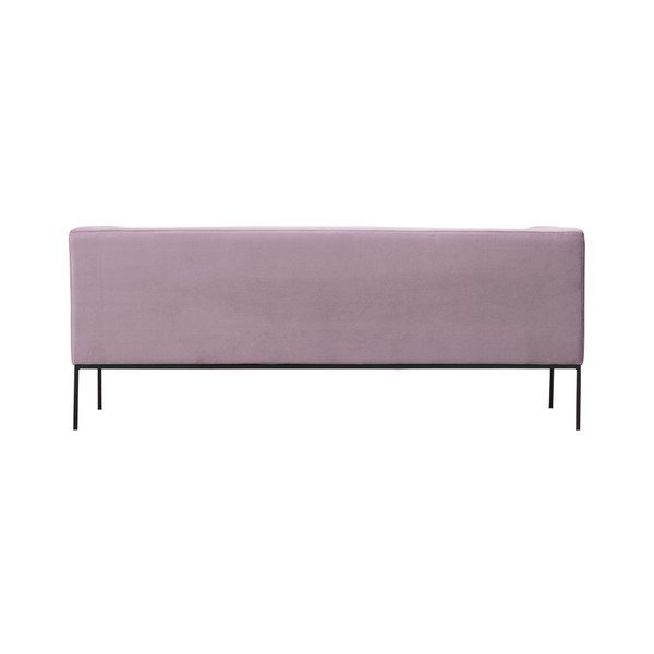 Roza žametna zofa Windsor & Co Sofas Neptune, 195 cm-image-4