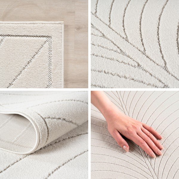 Kremno bela notranja in zunanja preproga 200x290 cm Nova 1204 – Ayyildiz Carpets-image-2