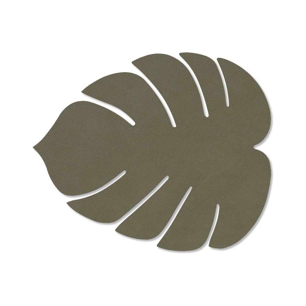 Pogrinjek iz eko usnja Monstera Leaf Nupo