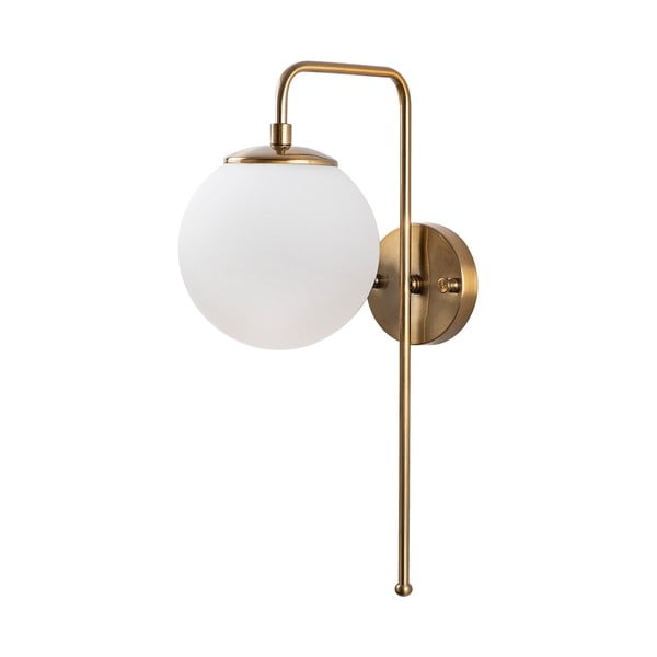 Bela/medeninasta stenska svetilka Viran – Opviq lights