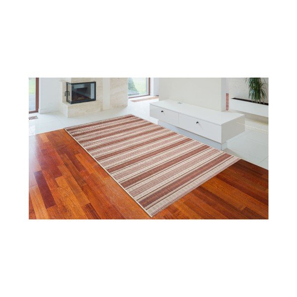 Bež-rdeča zunanja preproga Floorita Riga, 135 x 190 cm-image-3