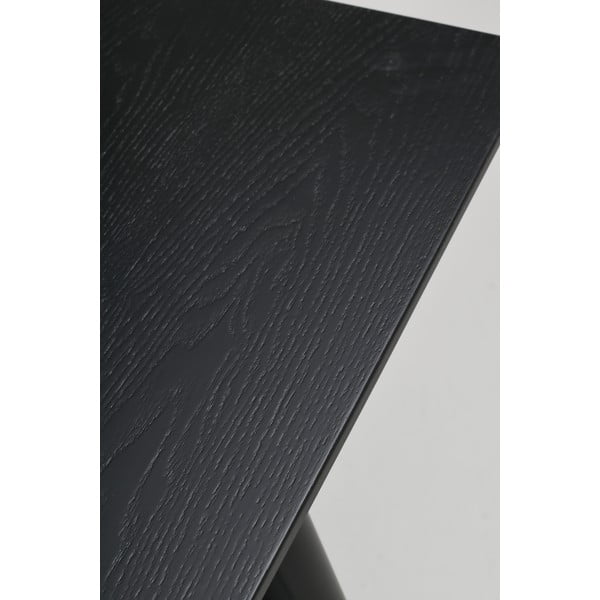 Črna jedilna miza Rowico Lotta, 140 x 90 cm-image-4